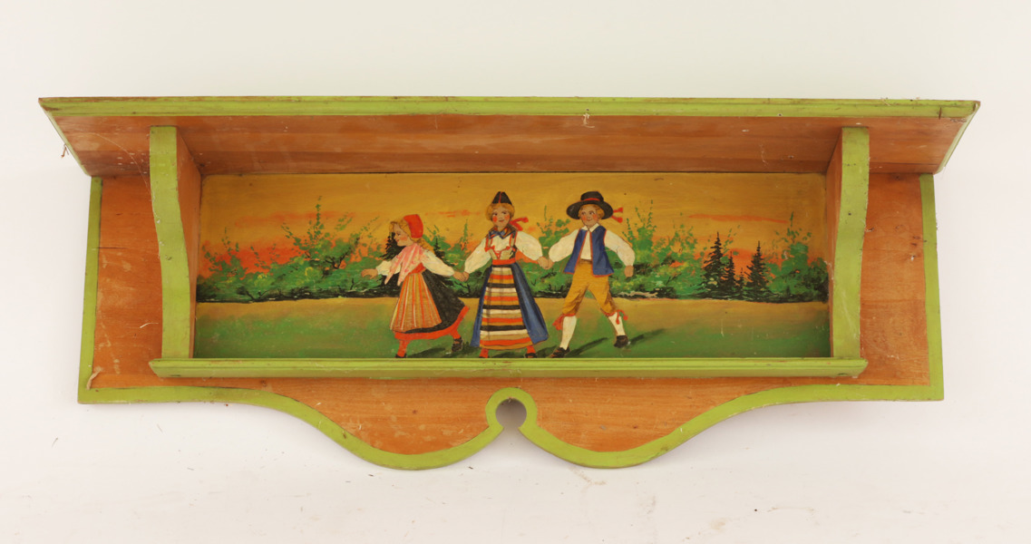 Vägghylla, jugend, 1900-talets början