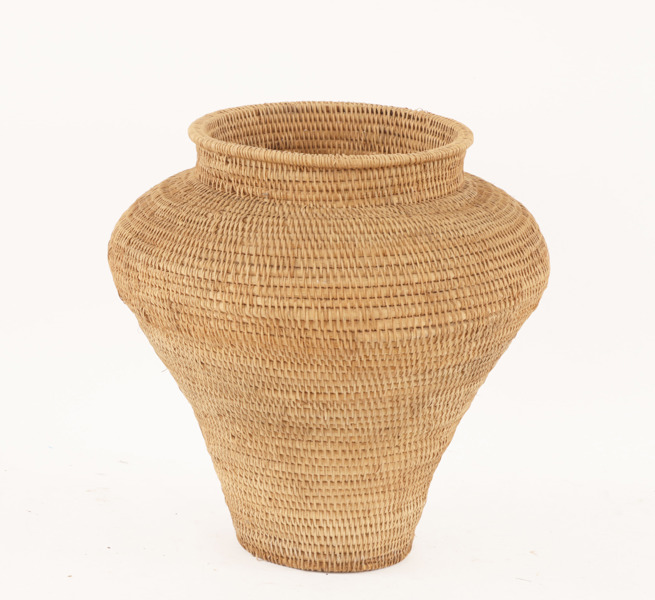 Flätad korg, 1900-tal