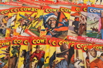 Parti serietidningar, "Cowboy", 1950-tal