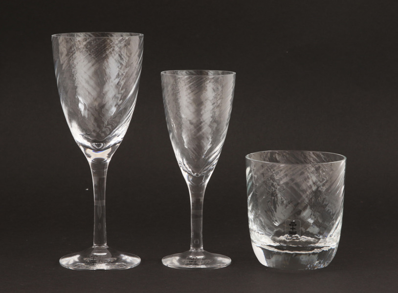 Glasservisdelar, Skruf