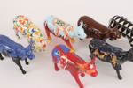 Figuriner 7st, "Cow Parade", 2000-tal