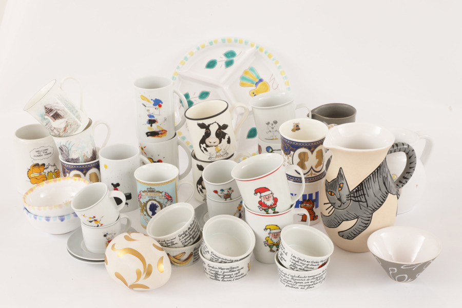 Parti porslin och keramik