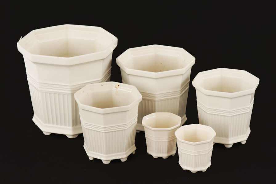 Ytterfoder 6st, "Waldemarsudde", Gustavsberg/Lidköping