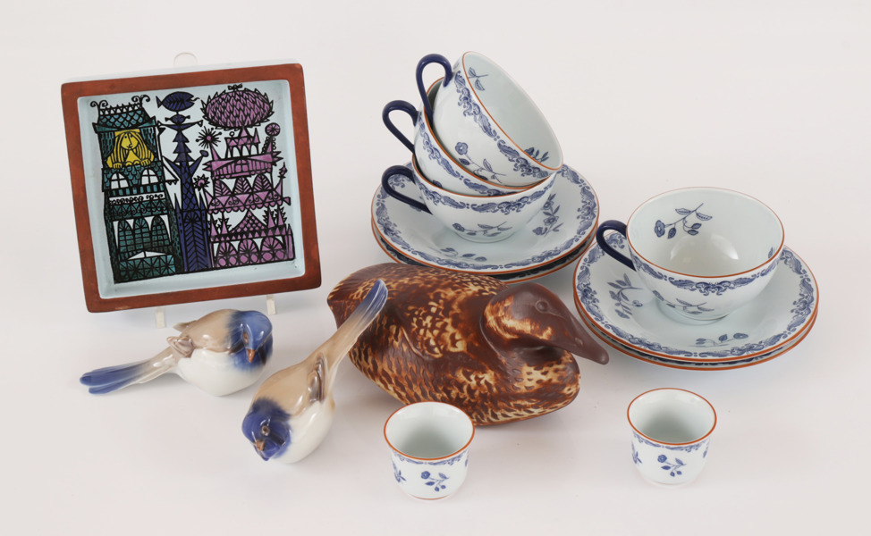 Parti porslin och keramik