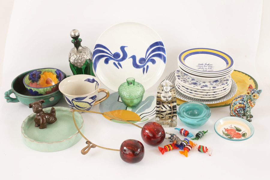 Parti glas och keramik