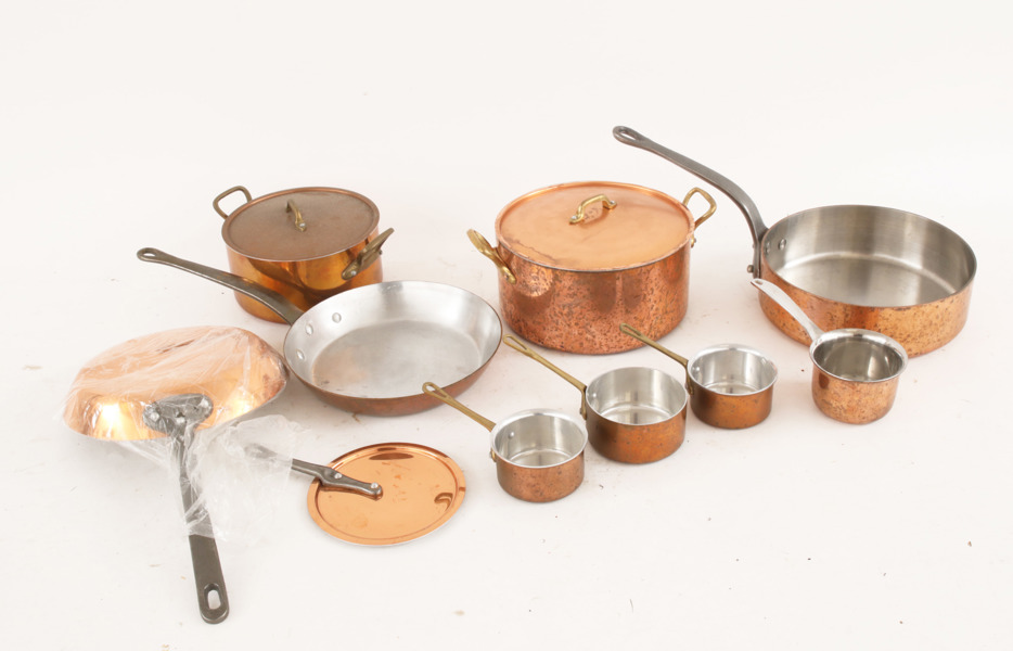 Stekkärl 9st, mestadels Frankrike