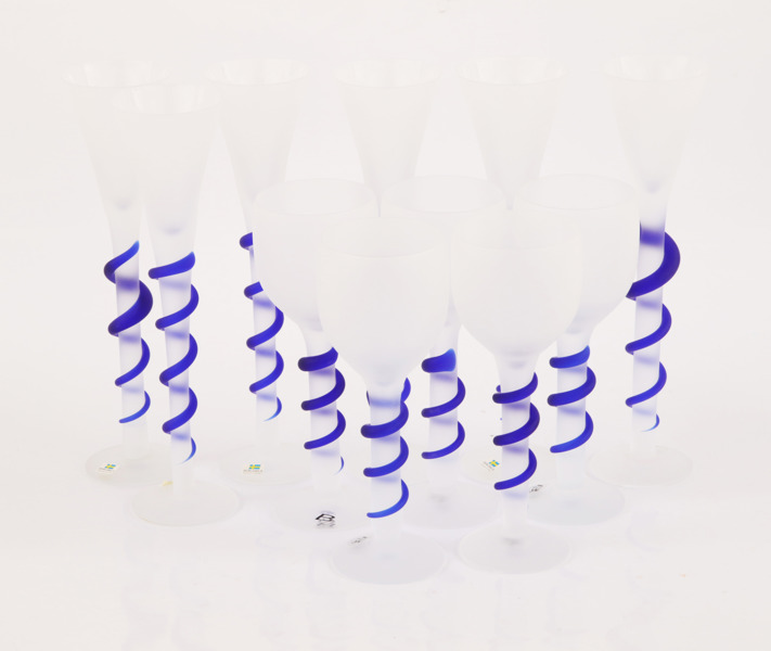 Glas 11 delar, Bergdala