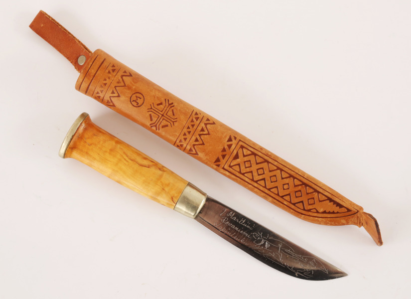 Kniv med slida, J.Marttiini, Finland