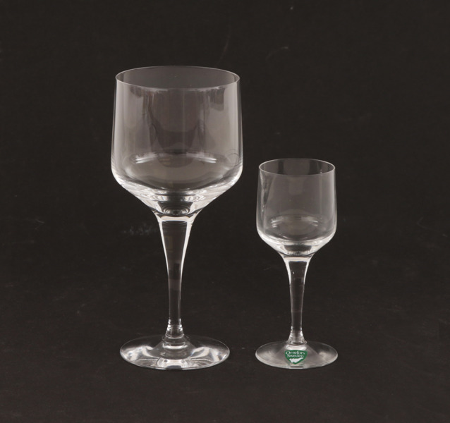 Glasservisdelar 26st, "Rhapsody", Sven Palmqvist för Orrefors 