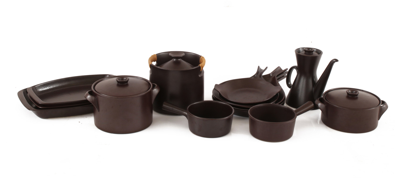 Servisdelar 14st ,"Terma", Stig Lindberg för Gustavsberg