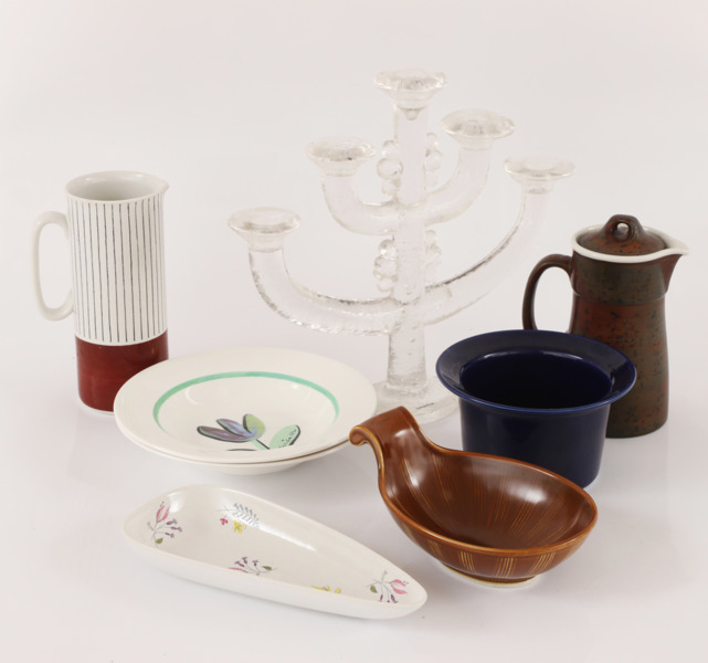 Glas och porslin 8 delar