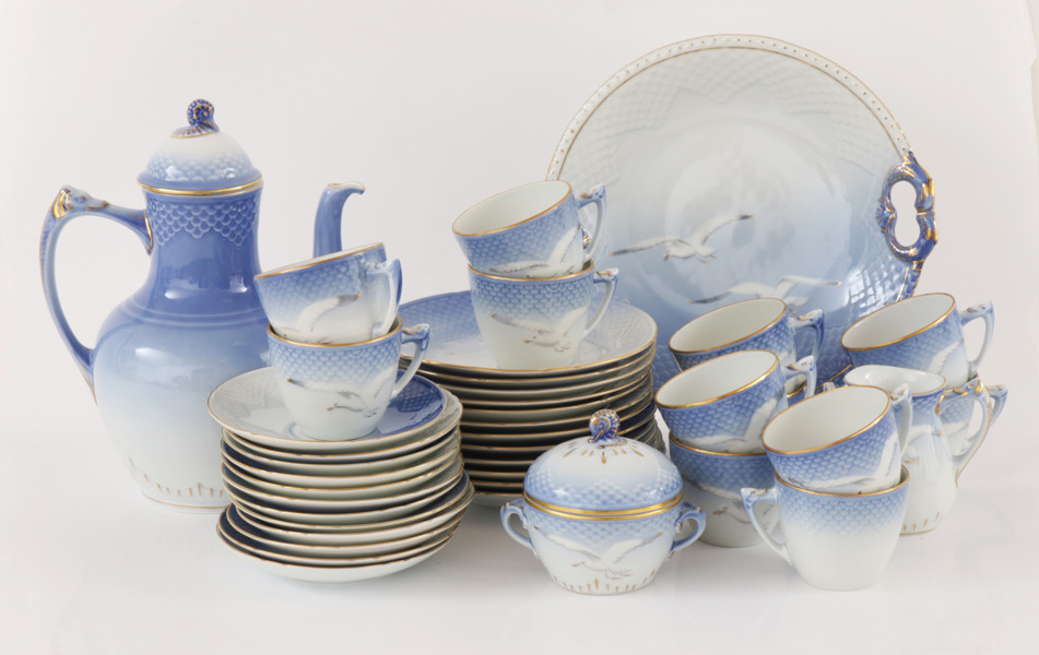 Kaffeservisdelar, "Måsen", Bing & Gröndahl