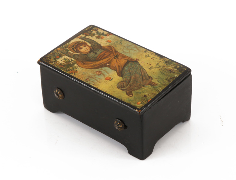 Speldosa, omkring år 1900