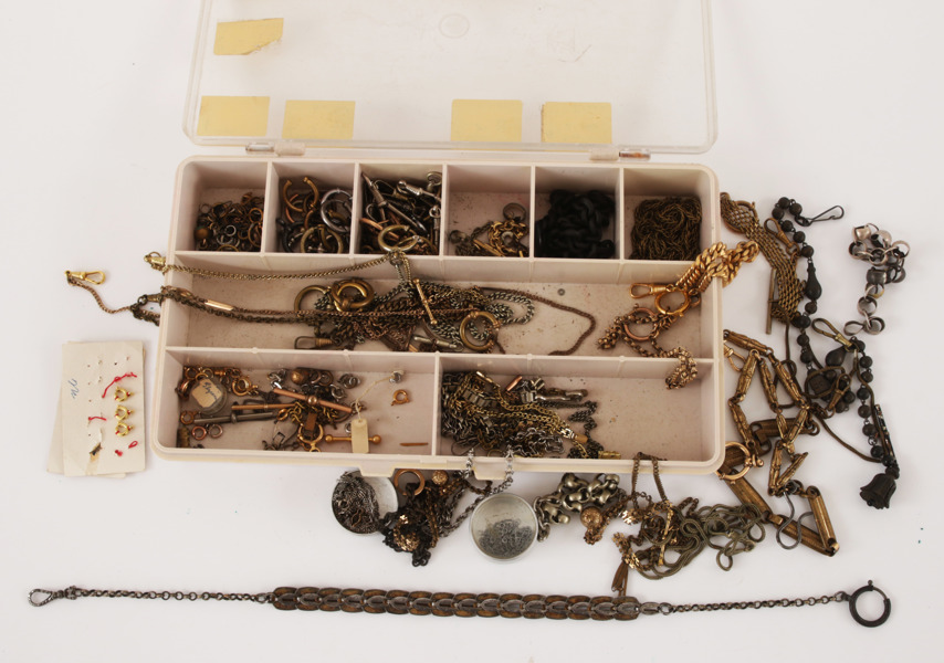 Parti fickurskedjor, m.m.