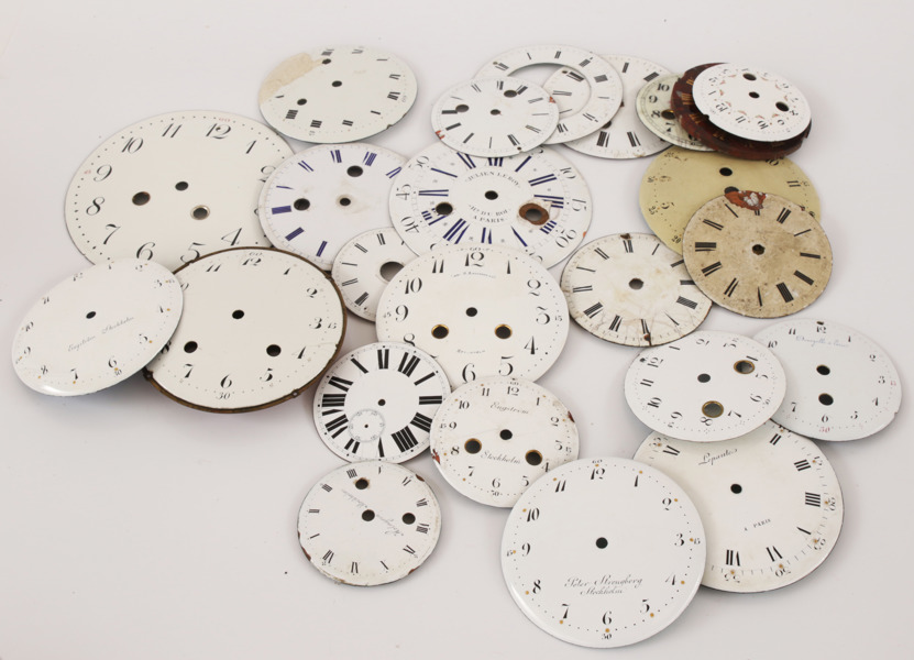 Urtavlor 24st, bl.a. 17/1800-tal