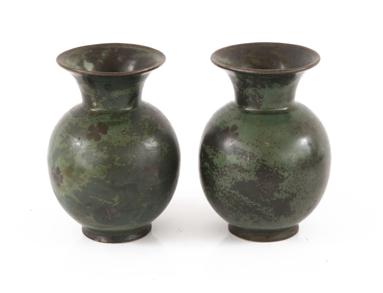 Vaser ett par, Arabia, Finland, 1900-talets första hälft