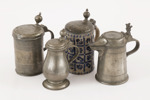 Dryckeskannor 4st, 17/1800-tal
