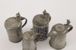 Dryckeskannor 4st, 17/1800-tal