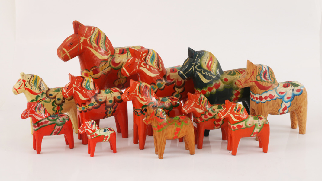 Dalahästar 11st, 1900-talets andra hälft