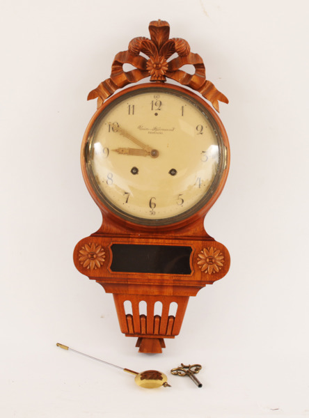 Väggpendyl, gustaviansk stil, Union Stjärnsund, Hedemora