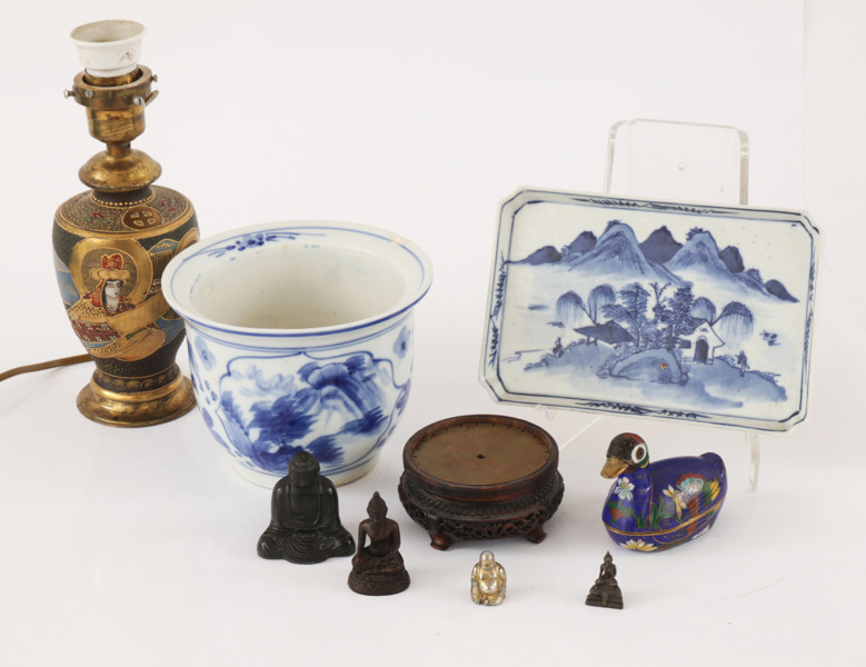 Orientaliska föremål 9st