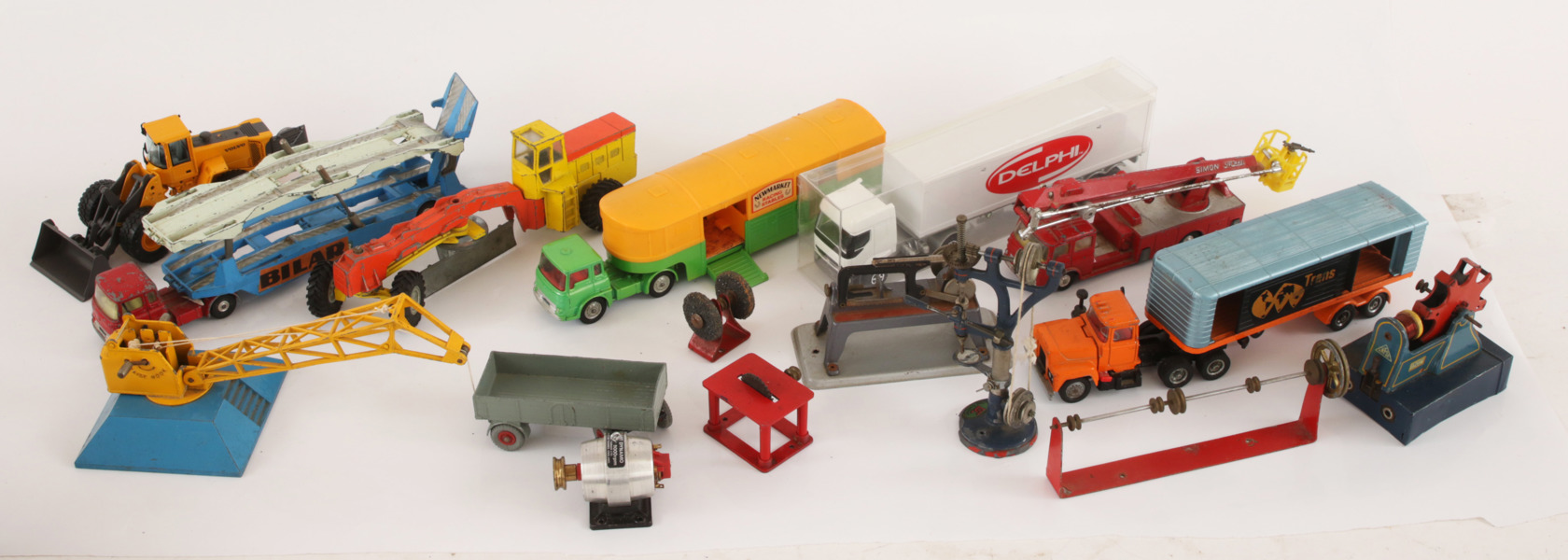 Parti leksaksbilar, m.m.