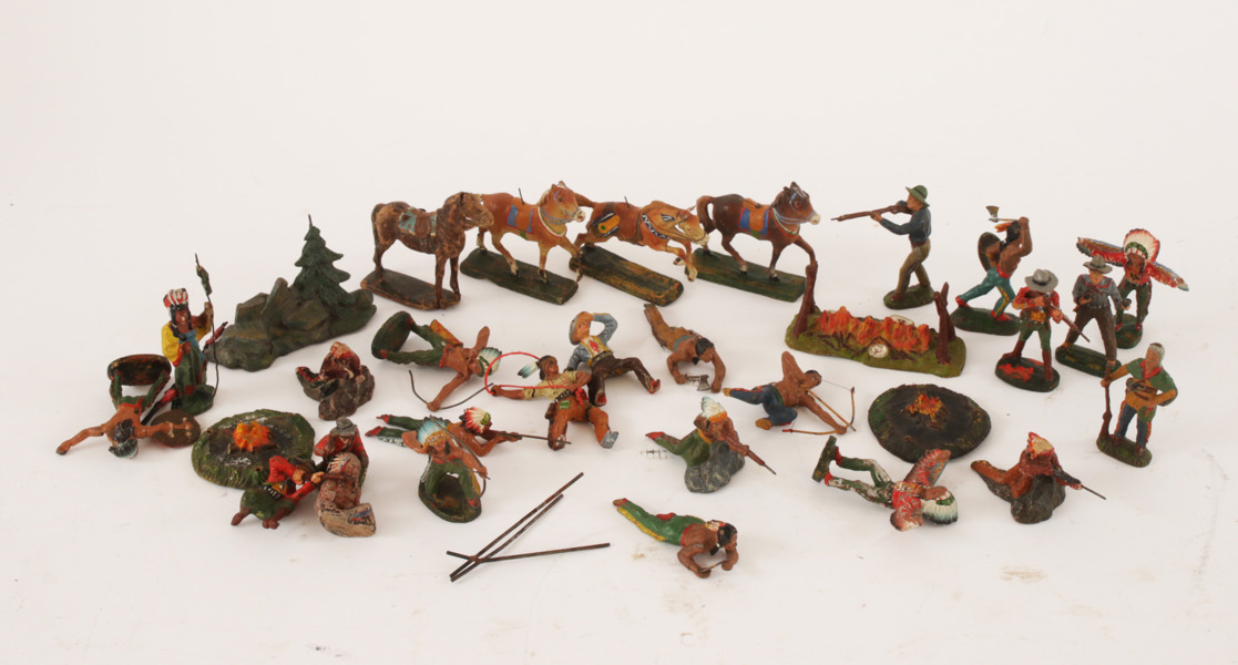 Parti leksaksfigurer, Elastolin