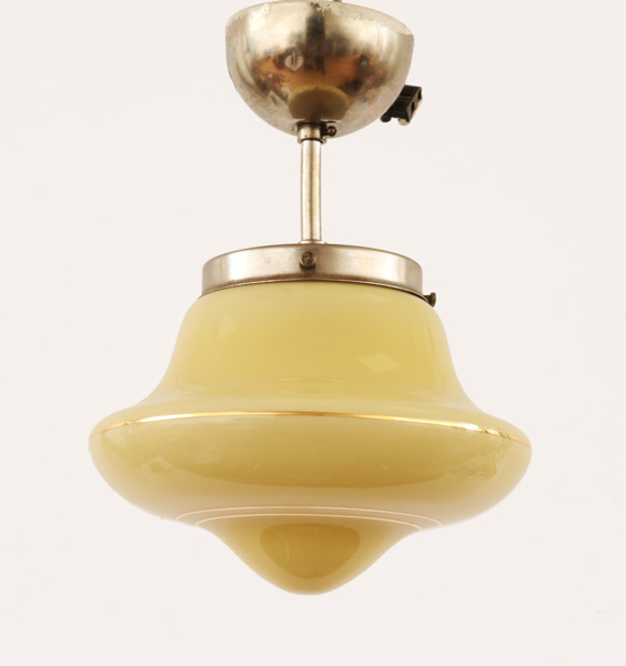 Taklampa, funkis, 1940-tal