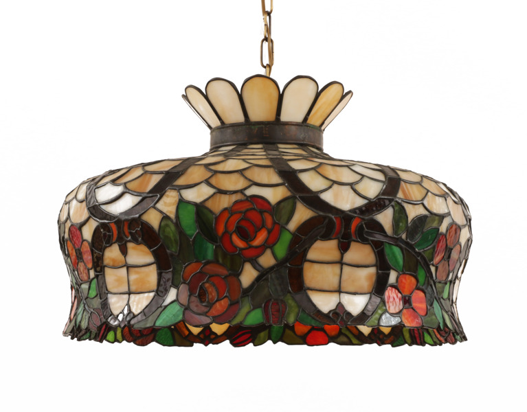 Taklampa, Tiffanystil, 1900-tal