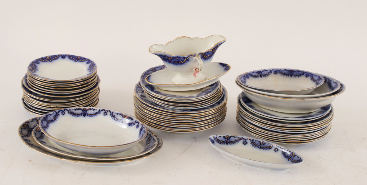 Matservisdelar, Göteborg, tidigt 1900-tal