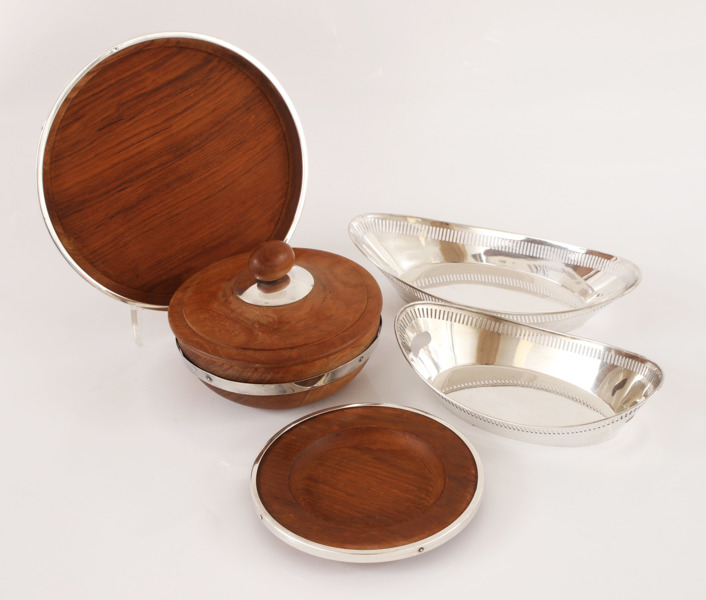 Parti 5 delar, omkring 1900 talets mitt, bl.a GAB