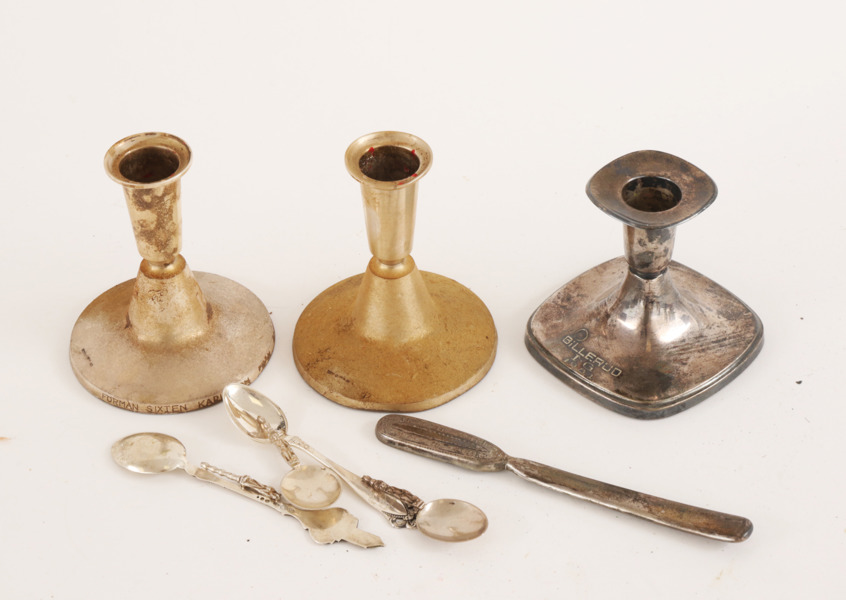 Parti silverföremål