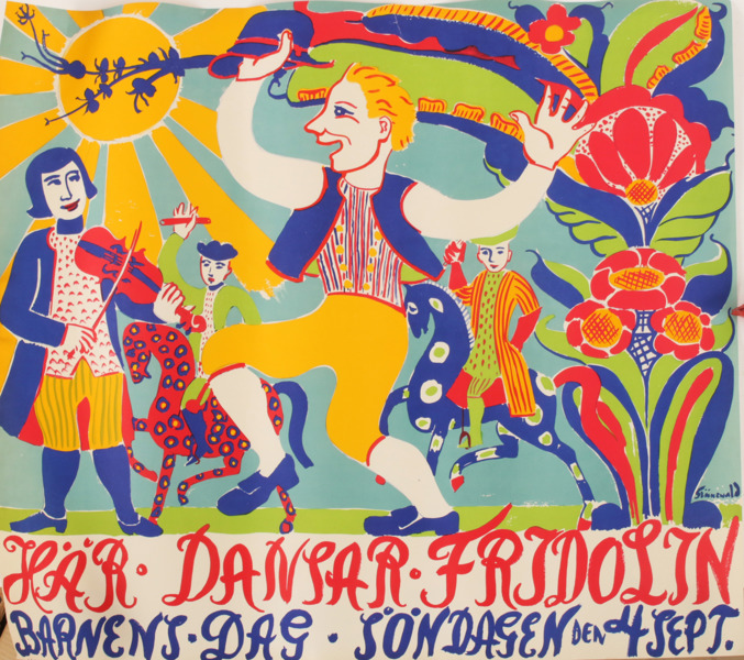 Affisch, "Barnens Dag", Grünewald