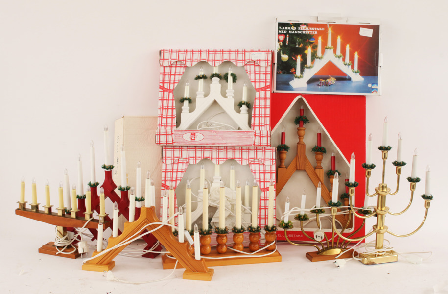 Parti elljusstakar, Åviken, Markslöjd, m.m.