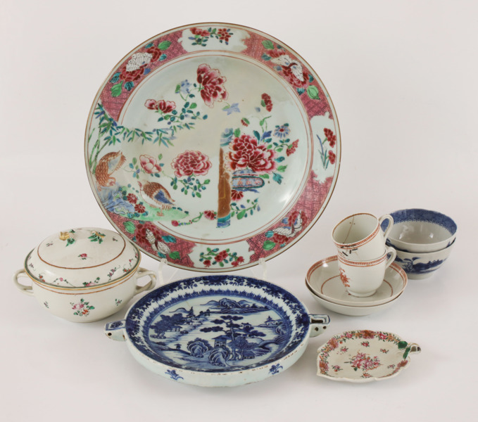 Porslin 8 delar, Kina