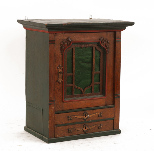 Väggskåp, jugend, 1900-talets början