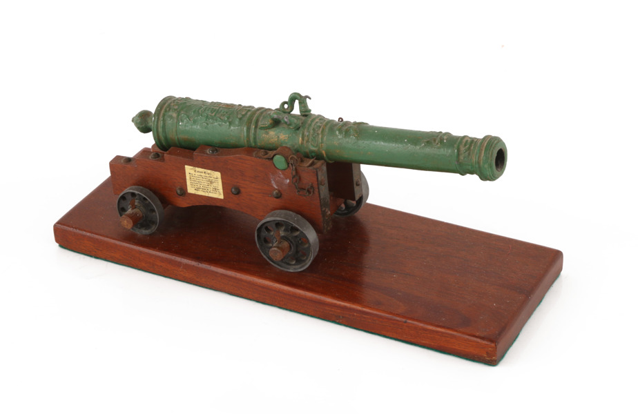 Dekorationskanon, efter förlaga från 1700-talets