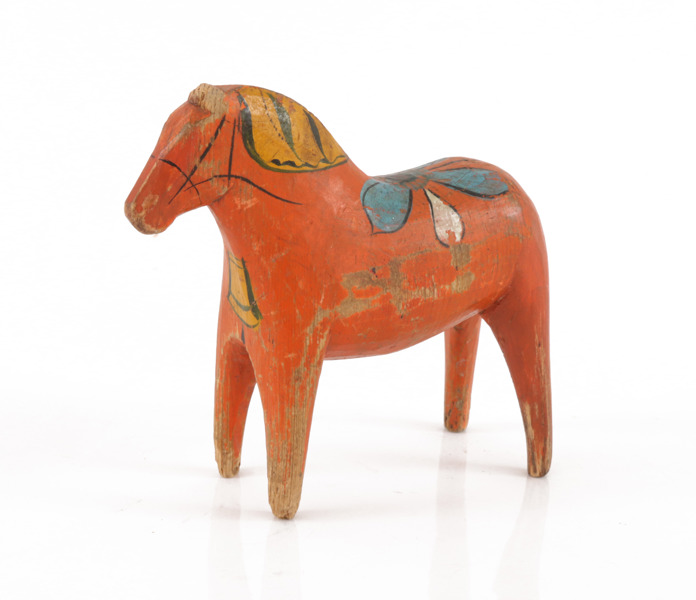 Dalahäst, tillskriven Karl Hvit, 1900-talets början