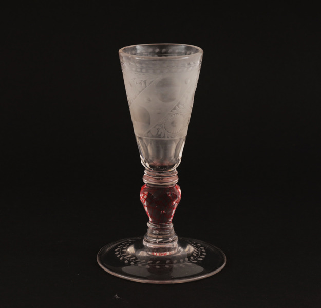 Vinglas, Tyskland, 1700-tal