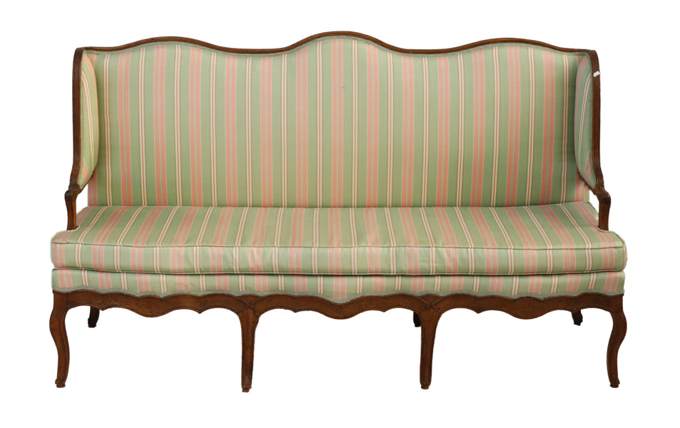 Soffa, Louis XV, Frankrike, 1700-tal