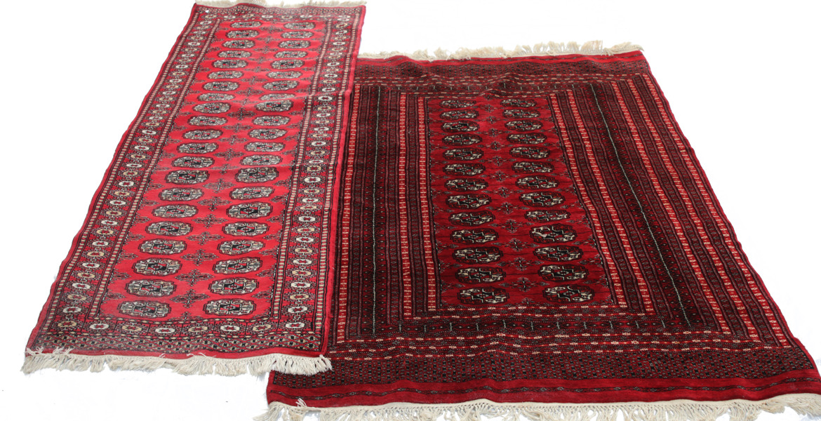 Handknutna mattor 2st, Pakistan