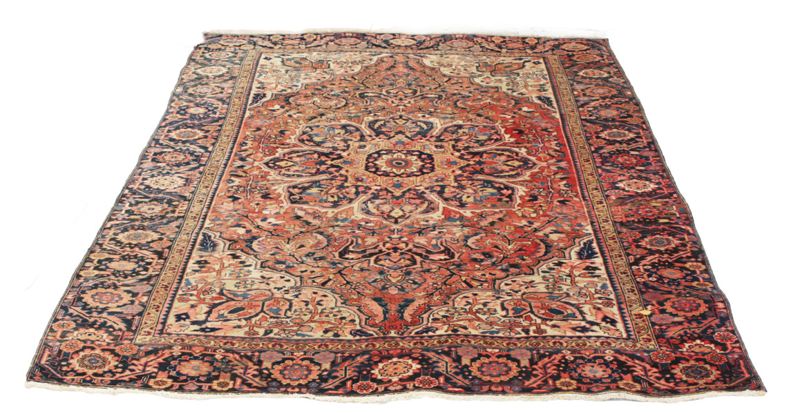 Handknuten matta, orientalisk