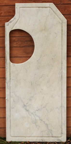 Bänkskiva i marmor, tidigt 1900-tal