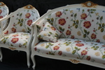 Salongsmöbel 3 delar, rokokostil, tidigt 1900-tal