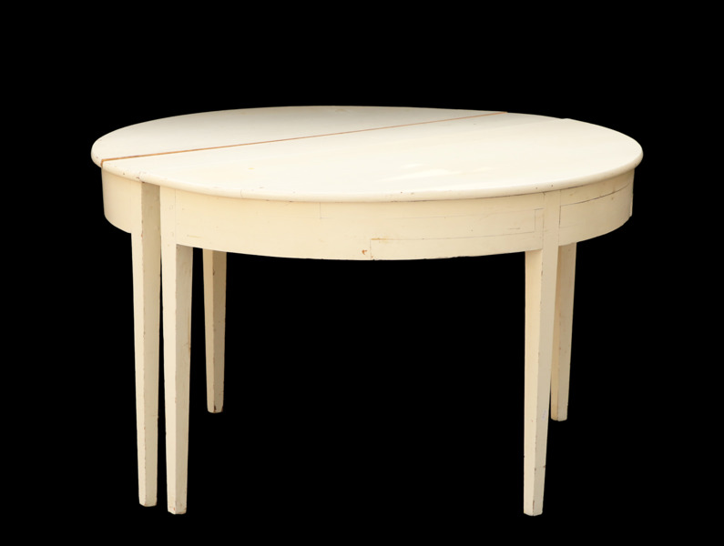 Matbord, 1800-talets slut