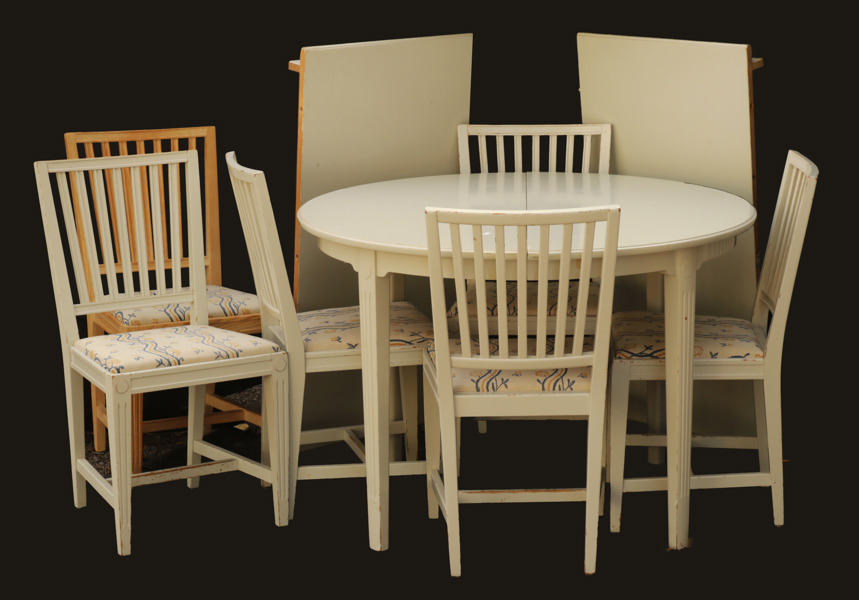 Matsalsmöbel 7 delar, 1900-tal