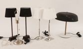 Bordslampor 6st, bl.a. Watt & Veke, 2000-tal