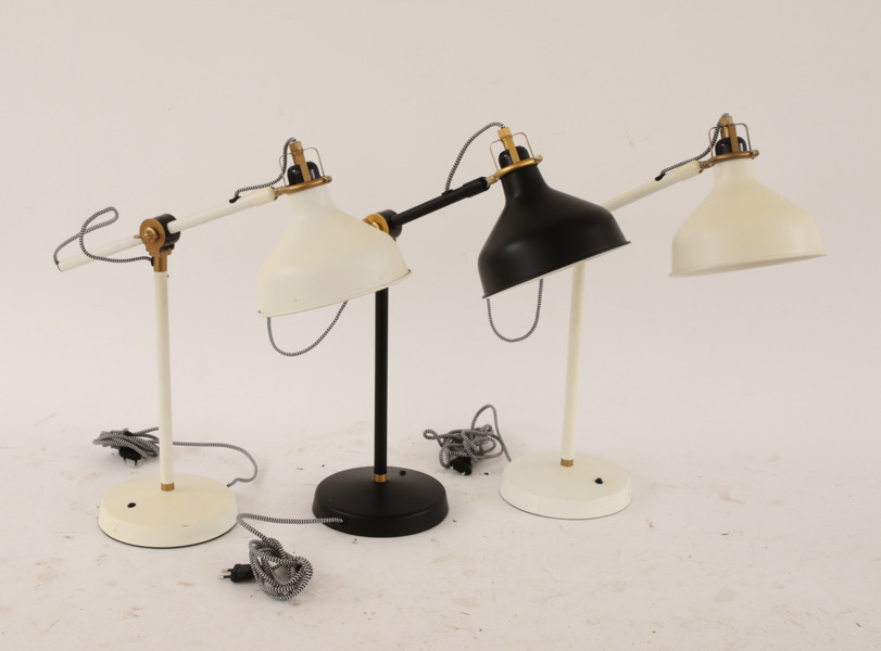 Bordslampor 3st, IKEA, 2000-tal