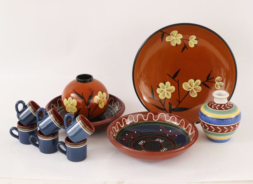 Keramik 11 delar, Nittsjö