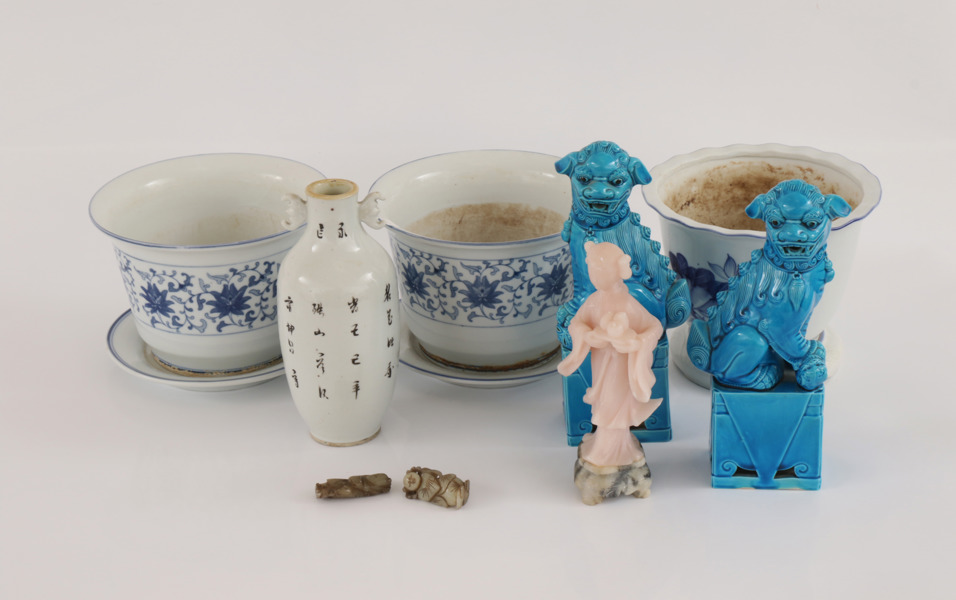 Orientaliska föremål 9st